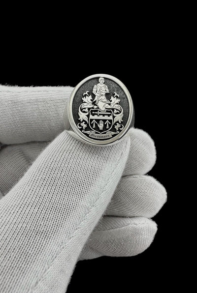 Coat of Arms Ring, Family Crest Rings, Custom Signet Ring, Crest Ring, Family Crest Signet Ring Christmas Gift