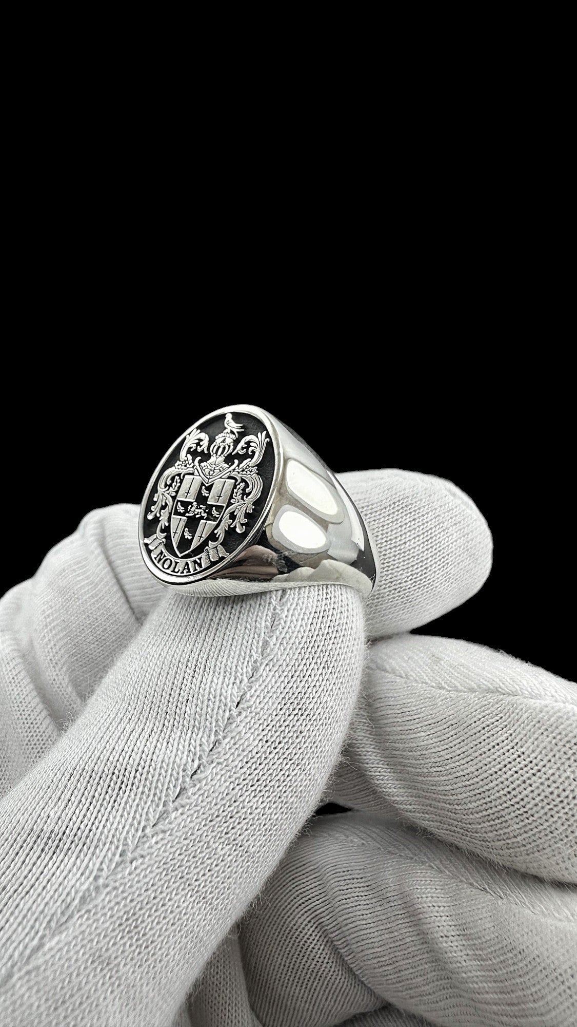 Coat of Arms Ring, Family Crest Rings, Custom Signet Ring, Crest Ring, Family Crest Signet Ring Christmas Gift