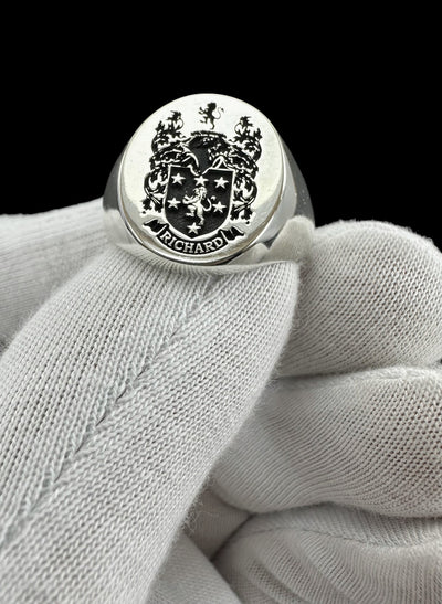 Coat of Arms Ring, Family Crest Rings, Custom Signet Ring, Crest Ring, Family Crest Signet Ring Christmas Gift