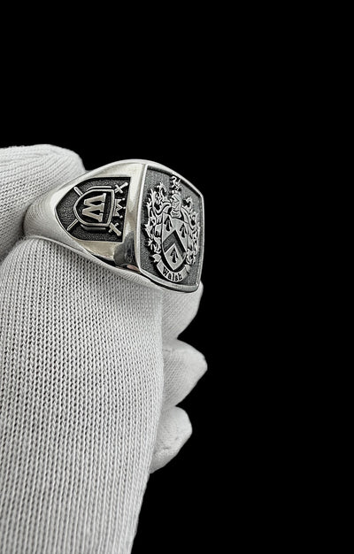 Coat of Arms Ring, Family Crest Rings, Custom Signet Ring, Crest Ring, Family Crest Signet Ring Christmas Gift