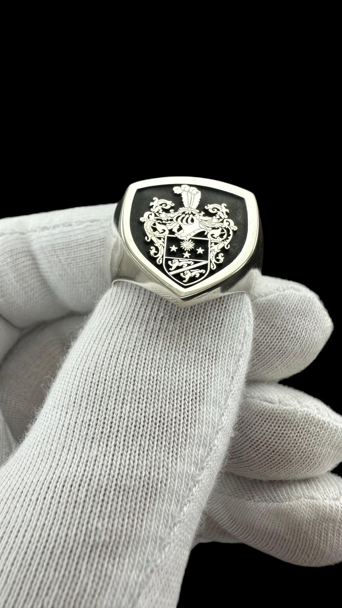 Coat of Arms Ring, Family Crest Rings, Custom Signet Ring, Crest Ring, Family Crest Signet Ring Christmas Gift