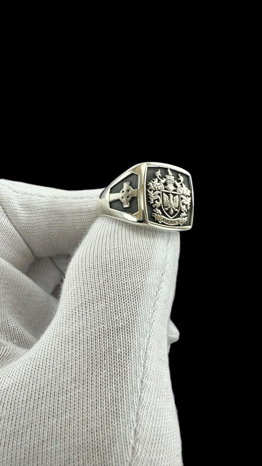 Coat of Arms Ring, Family Crest Rings, Custom Signet Ring, Crest Ring, Family Crest Signet Ring Christmas Gift