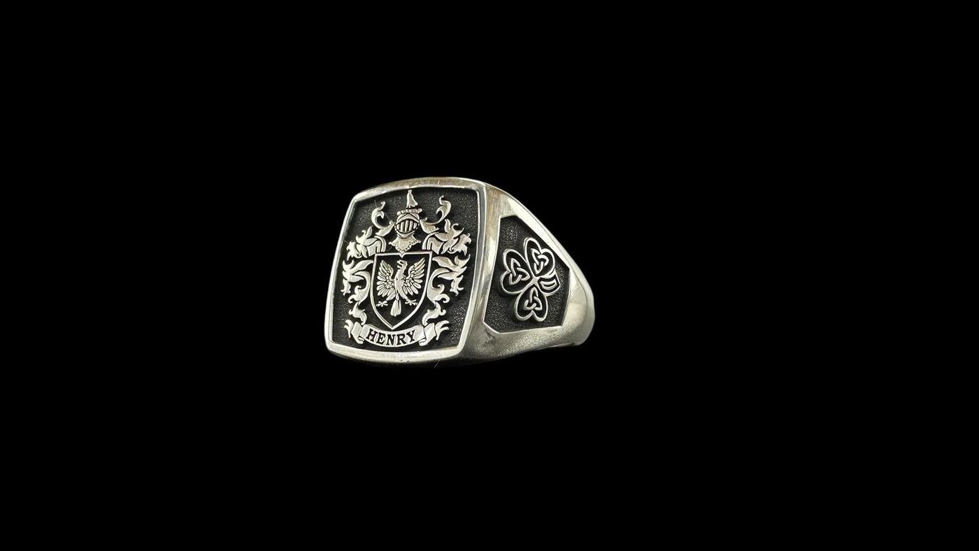 Coat of Arms Ring, Family Crest Rings, Custom Signet Ring, Crest Ring, Family Crest Signet Ring Christmas Gift