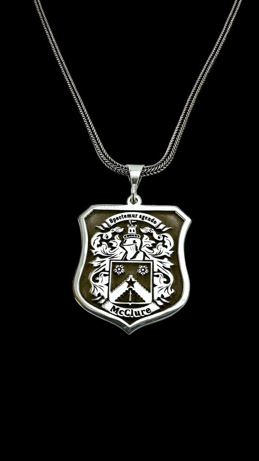 Coat of Arms Necklace, Family Crest Necklace, Custom Signet Pendant, Crest Ring, Family Crest Signet Necklace, Personalized Jewelry