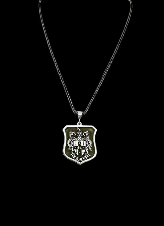 Coat of Arms Necklace, Family Crest Necklace, Custom Signet Pendant, Crest Ring, Family Crest Signet Necklace, Personalized Jewelry