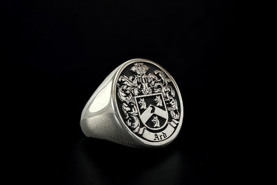 Coat of Arms Ring, Family Crest Rings, Custom Signet Ring, Crest Ring, Family Crest Signet Ring Christmas Gift