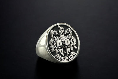 Coat of Arms Ring, Family Crest Rings, Custom Signet Ring, Crest Ring, Family Crest Signet Ring Christmas Gift