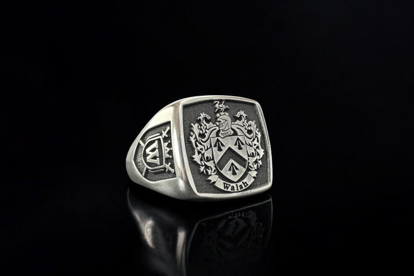 Coat of Arms Ring, Family Crest Rings, Custom Signet Ring, Crest Ring, Family Crest Signet Ring Christmas Gift